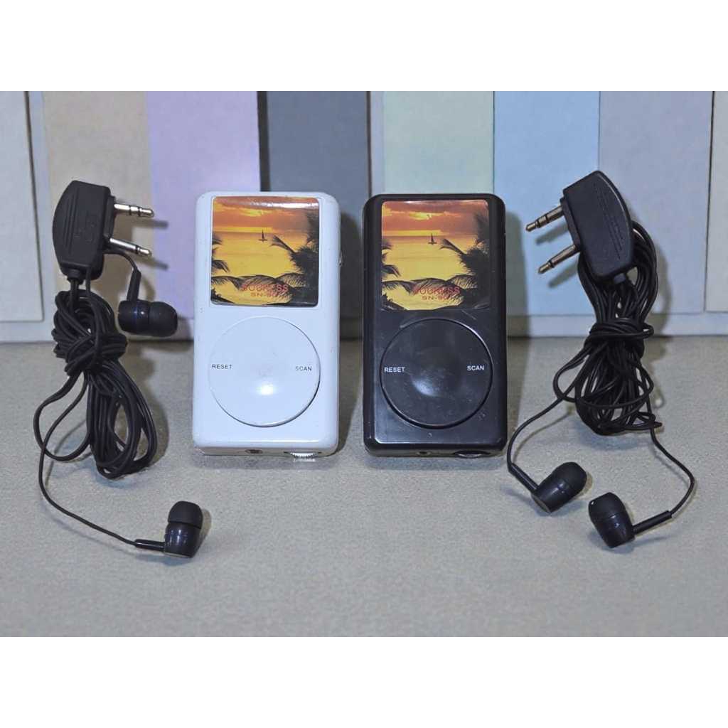 RADIO MINI RADIO PORTABLE JADUL RADIO WALKMAN AM/FM AUTO SCAN RADIO AM/FM RECEIVER JADUL OLD  MURAH