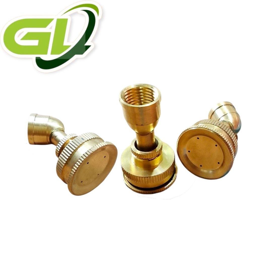 Nozzle kuningan swan lubang 4 dan 5