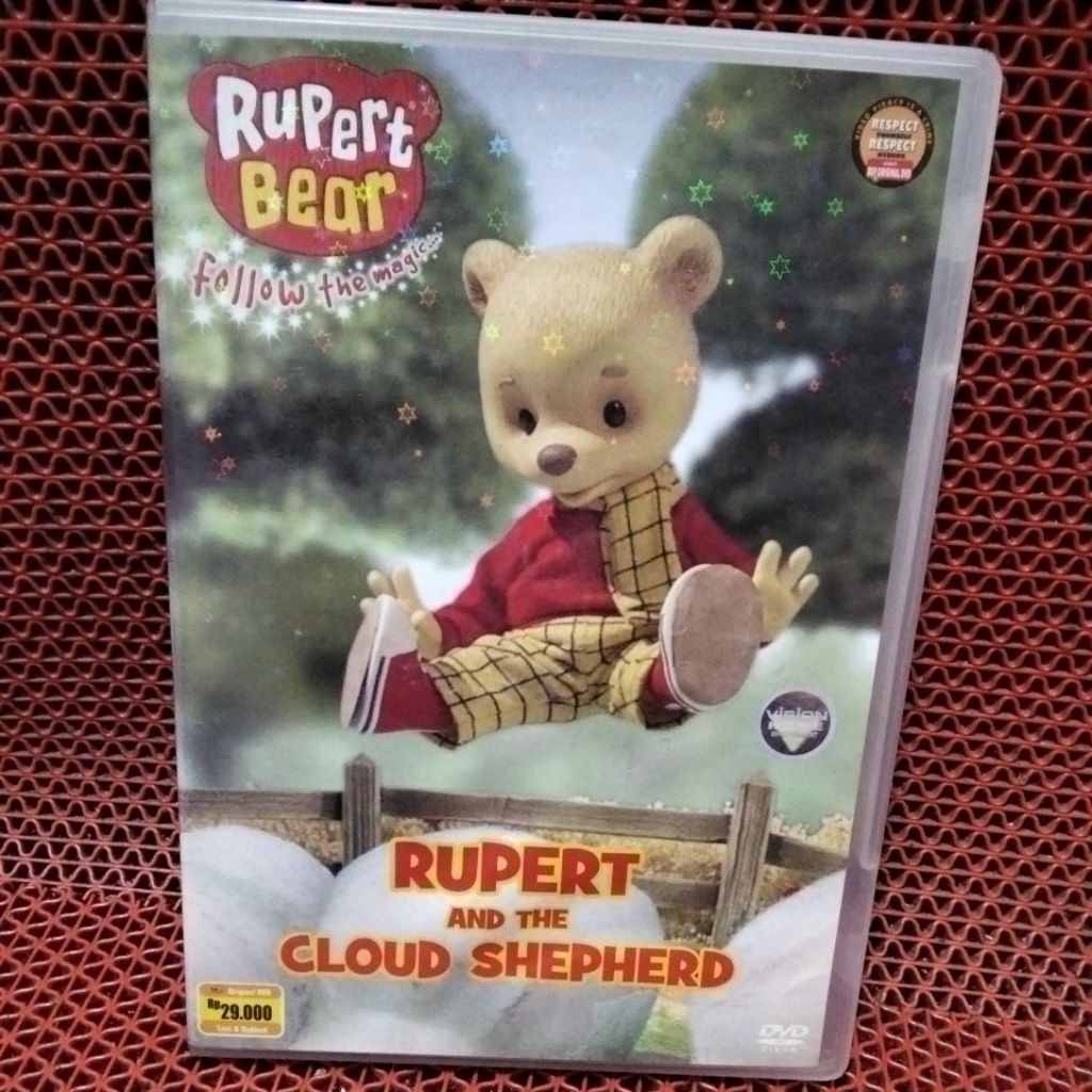DVD ANAK ANAK RUPERT BEAR 100% ORIGINAL BARU