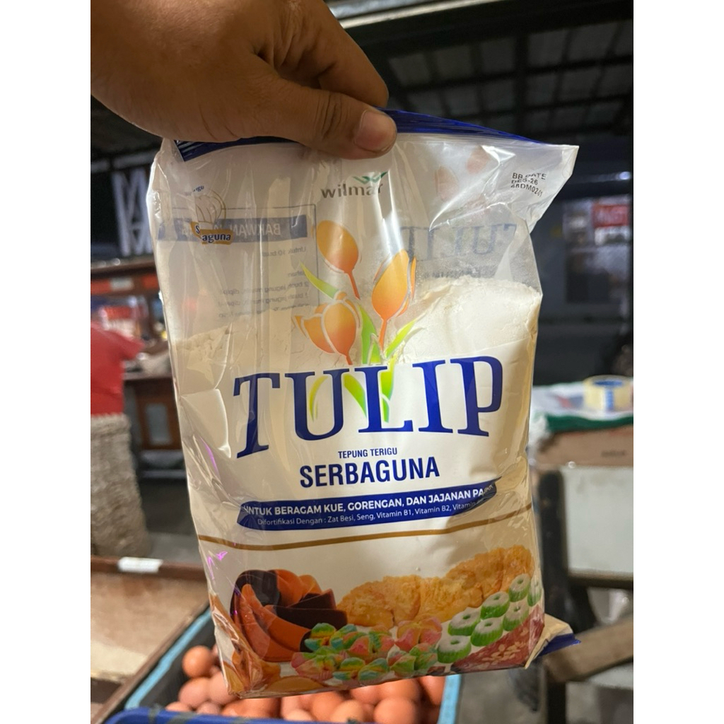 Terigu Tulip 1 Kg/ Tepung terigu 1 Kg/ Tepung tulip 1 Kg