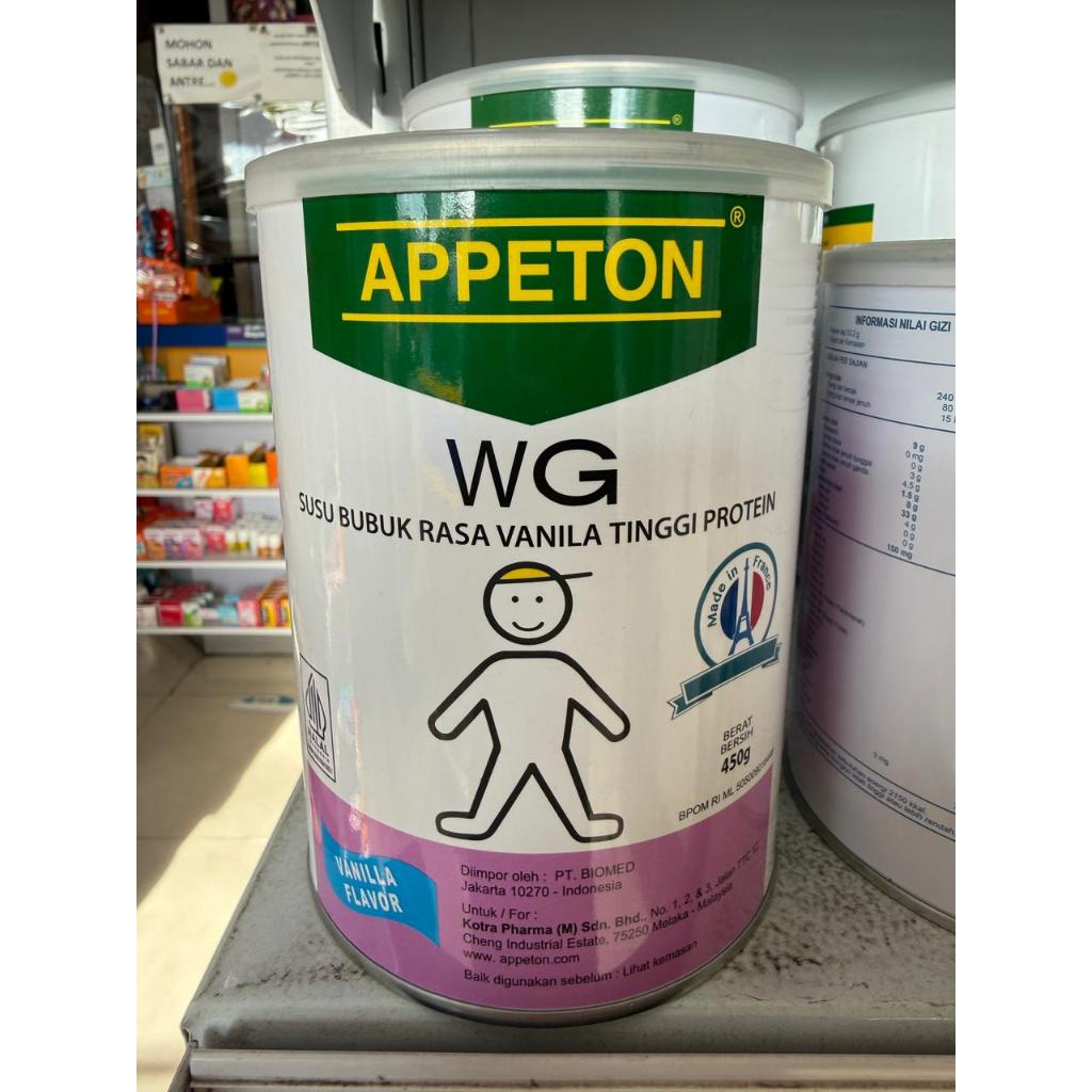 Appeton Susu Penambah Berat Badan Anak Vanilla 450g - Tinggi Protein, L-Protemax, Multivitamin