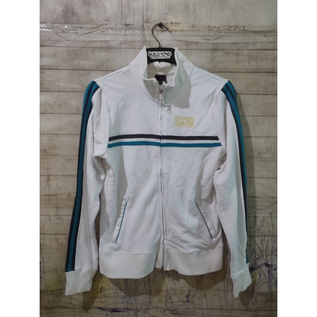 Converse Tracktop White Stripe Blue Vintage Original Size M