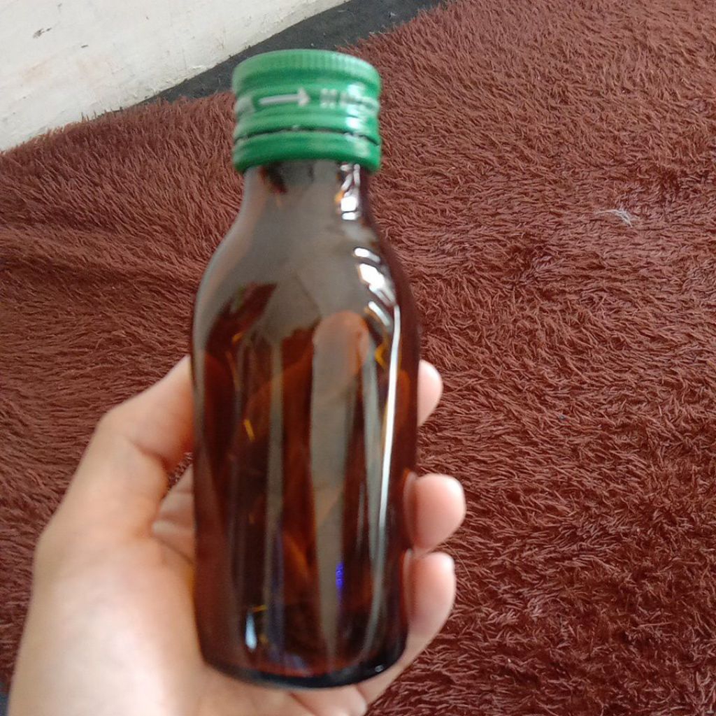 Botol kaca bekas obat