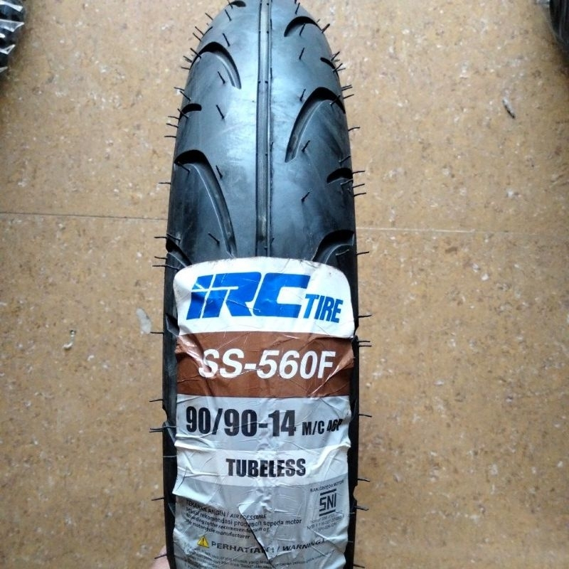 ( SS-560 F ) IRC SS 560  90 / 90 - 14 Ban luar Motor Matic TUBELESS