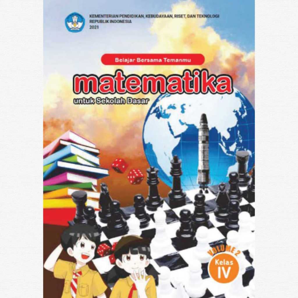 Buku MTK Kelas 4 Volume 2 Matematika Belajar Bersama Teman