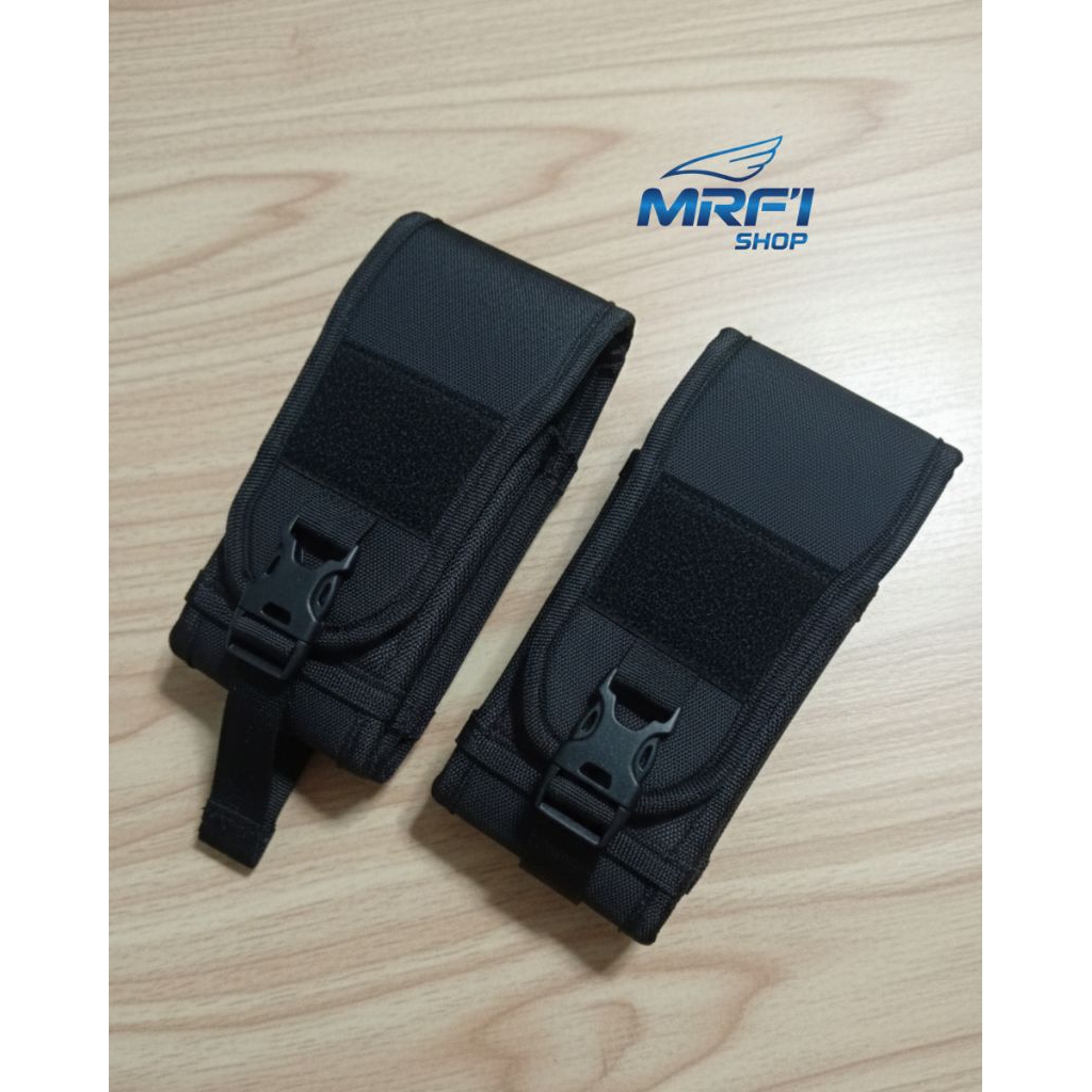 sarung hp pinggang double slot/tempat hp pinggang