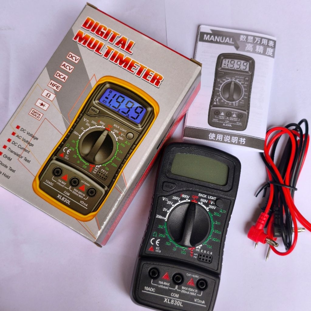 Tester XL-830L Multitester Digital DT-830B