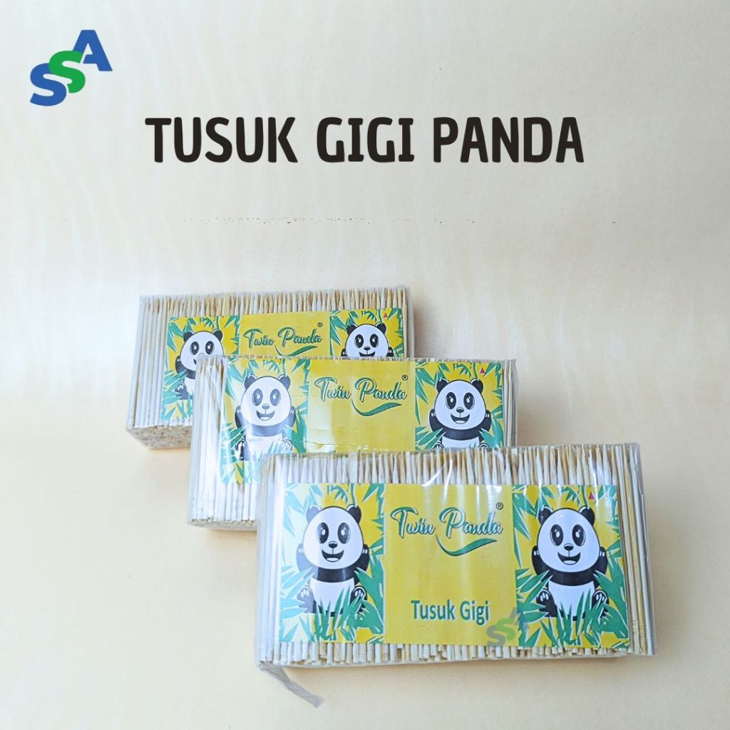 TUSUK GIGI PANDA / TUSUK GIGI BAMBU