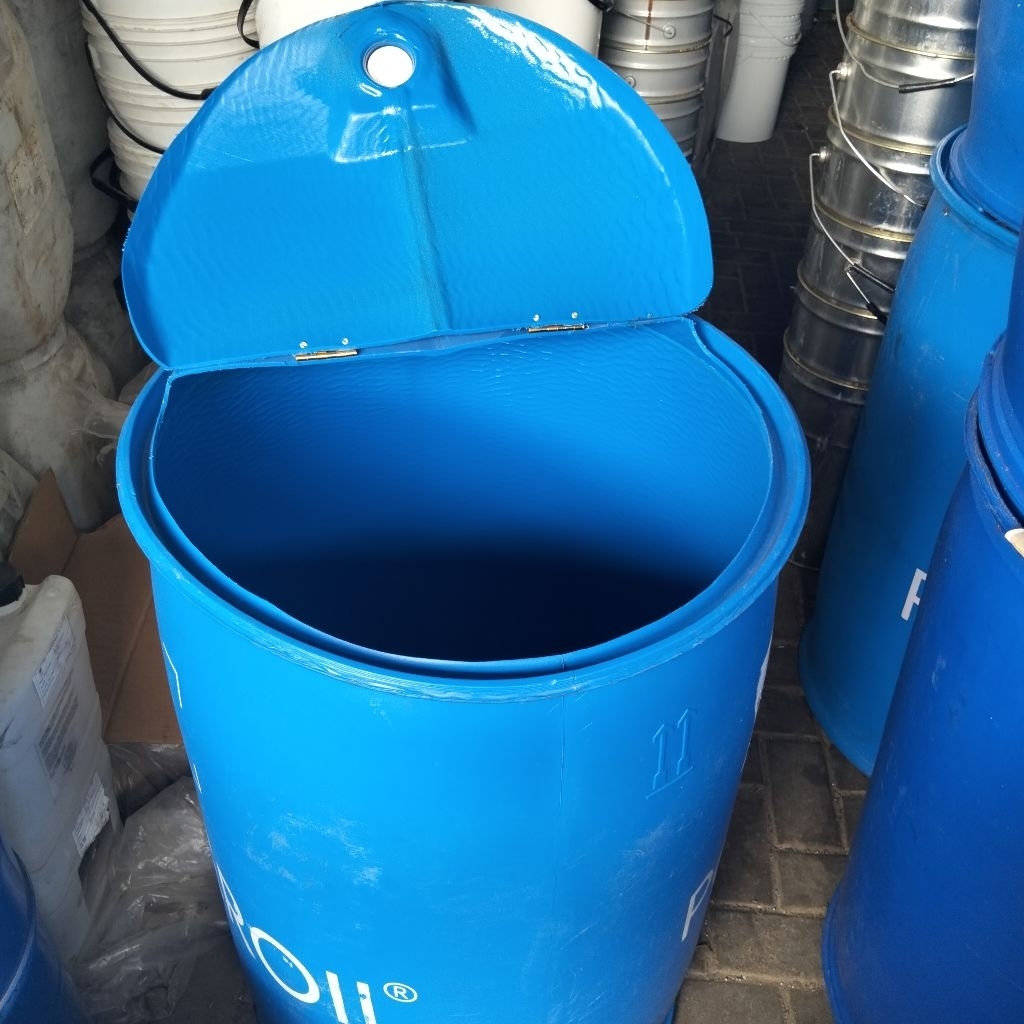 Drum plastik hdpe 200 liter bukaan atas
