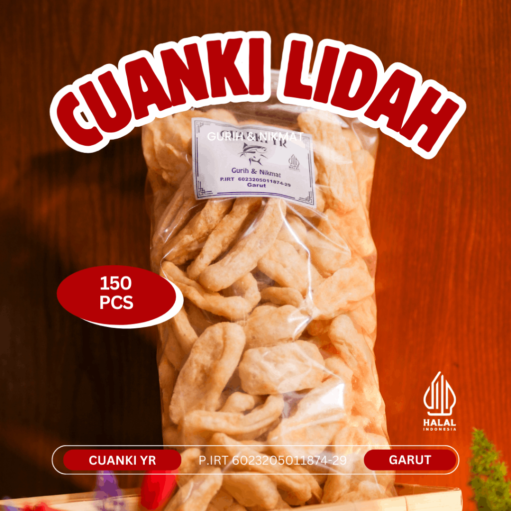 Cuanki Lidah Kering 150pcs Toping Seblak Baso Aci Siomay by Juara CemalCemil