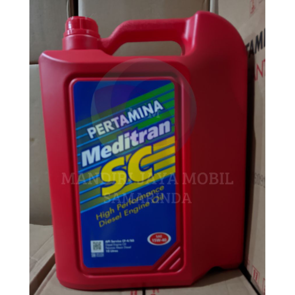 PERTAMINA MEDITRAN SC 15W-40 | 10 LITER