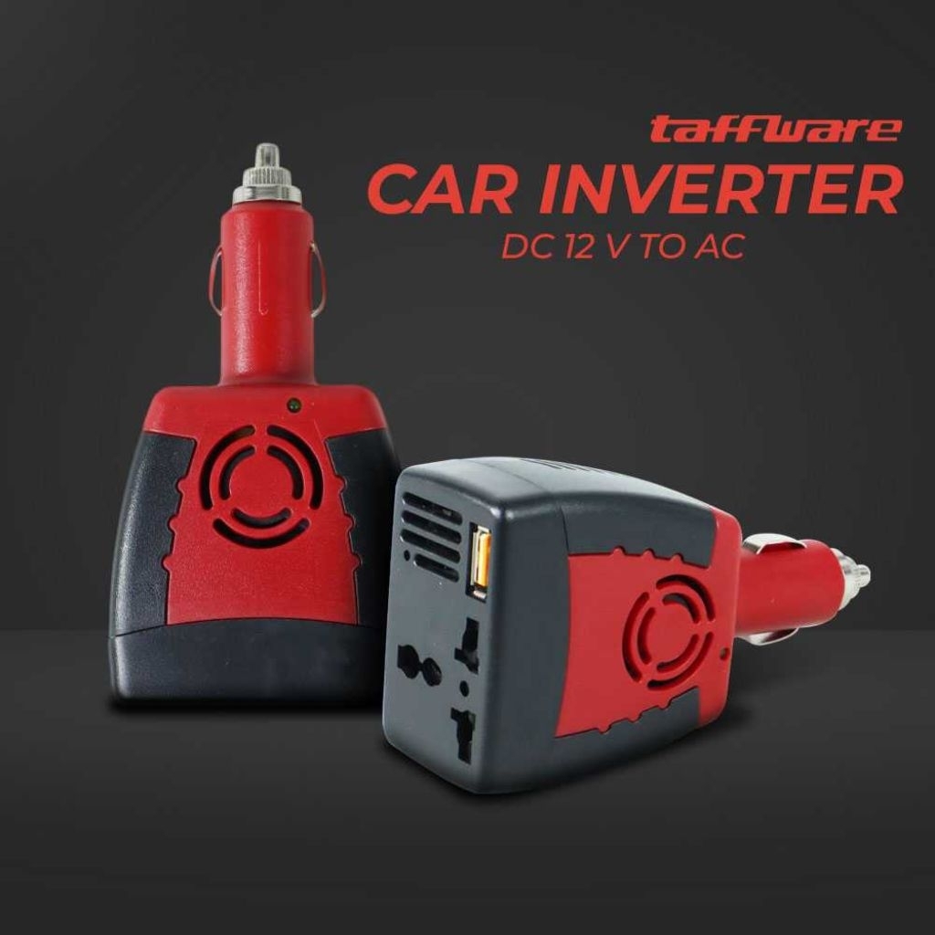 Power Inverter Mobil Car Mini DC 12 V to AC 220V 5V USB 150W
