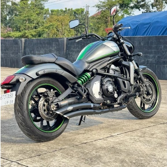 Knalpot Kawasaki Vulcan S 650 Triton Exhaust Fullsystem