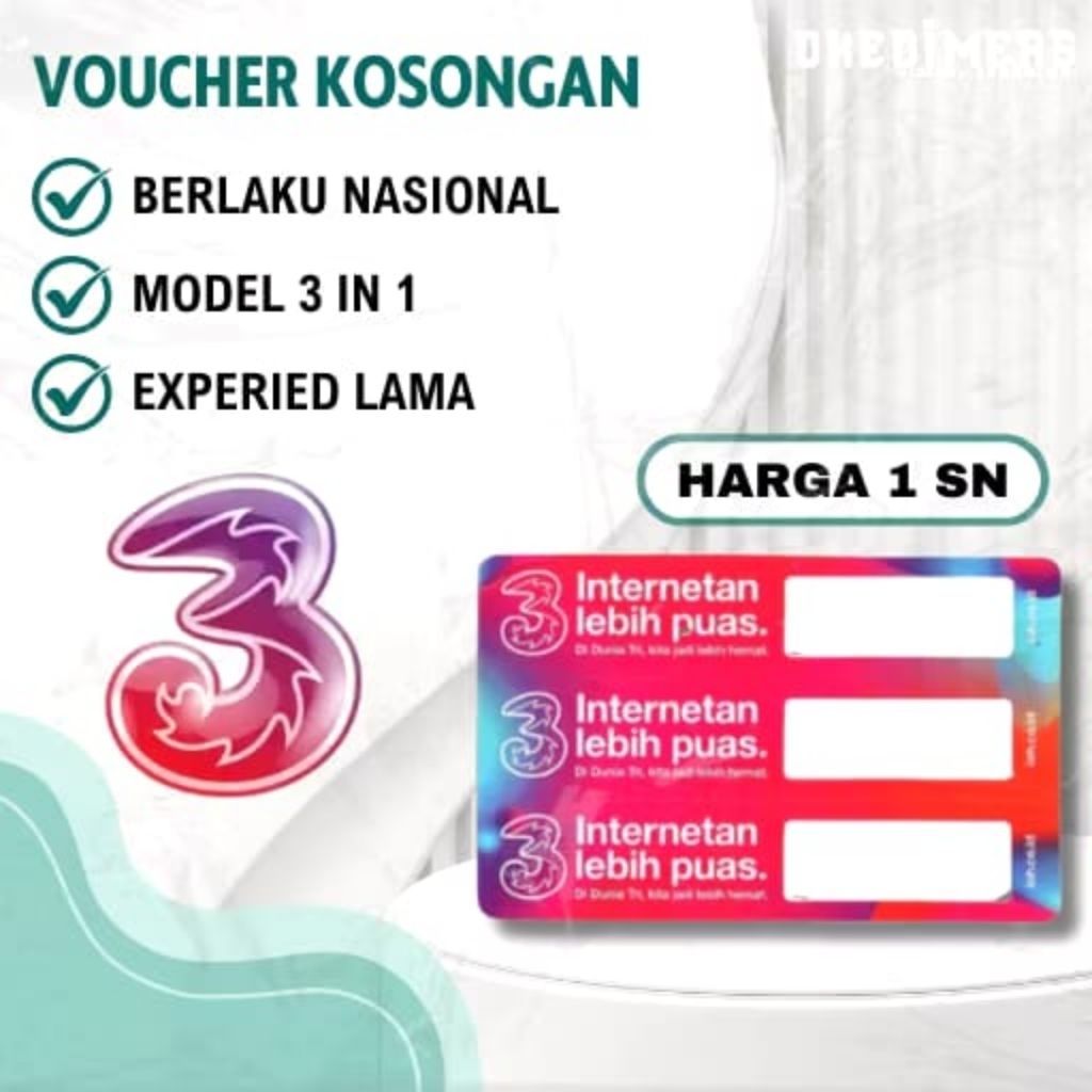 VOCER TRI KOSONGAN  3 IN 1 UNTUK INJEK , DIY , JATENG , JATIM ,BALI DAN NUSA TENGGARA