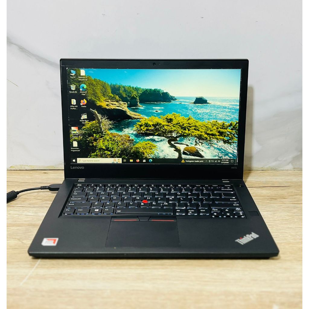 LENOVO THINKPAD A475 AMD PRO A12-9800B R7 Ram 8gb ssd 256gb