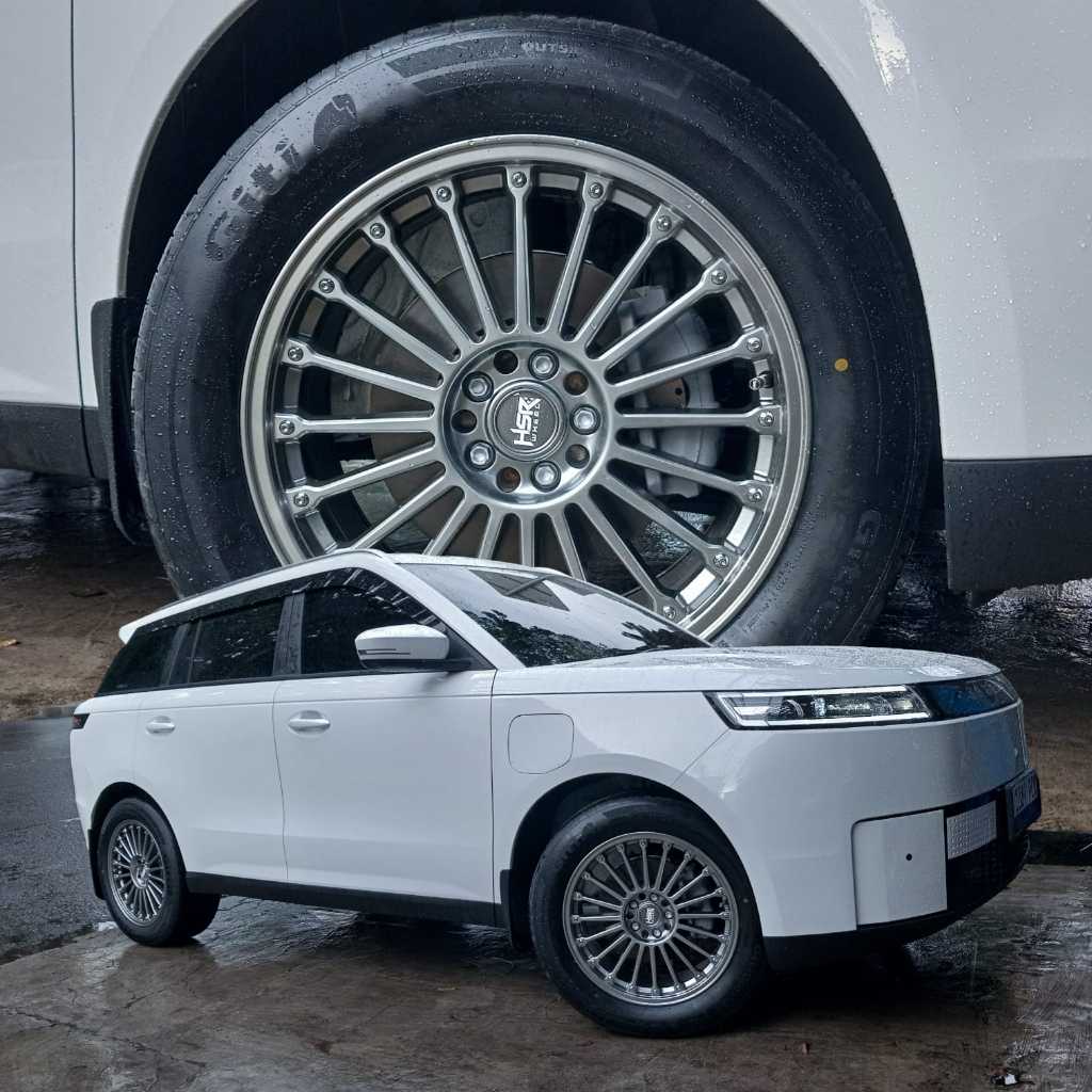 Velg Mobil R18 PCD 5X108/5X114,3 Untuk Jaeco J5 Chery Tigo Chery J6 Chery Omoda Santafe DLL HSR JJC