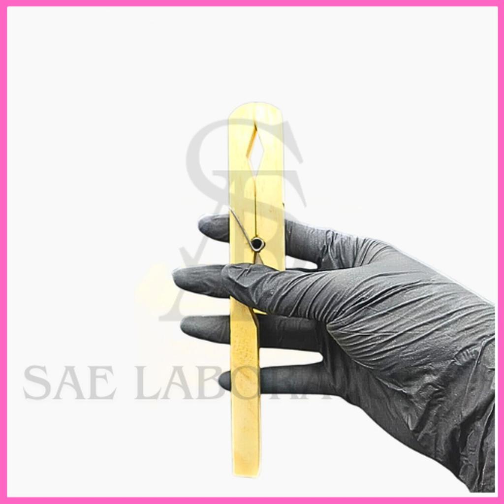 Test Tube Holder / Penjepit Kayu Tabung Reaksi Laboratorium – Alat Praktikum Kimia Biologi Farmasi u