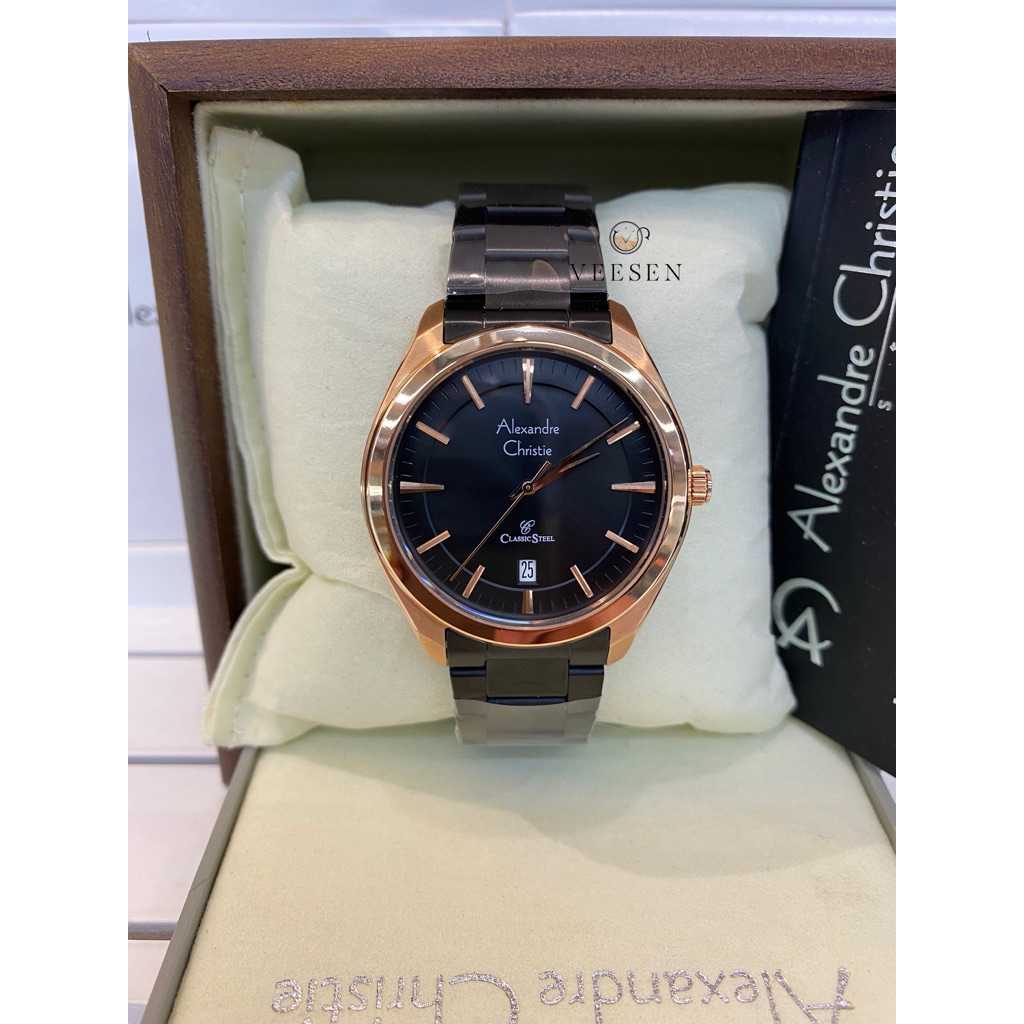 Jam Tangan Alexandre Christie AC 8654 Original Pria