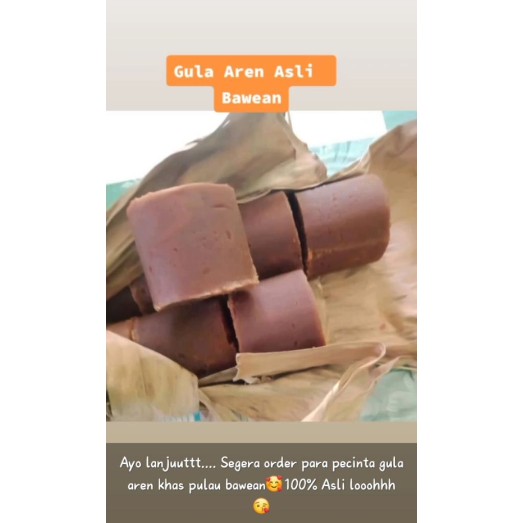 Gula Aren Asli Pulau Bawean