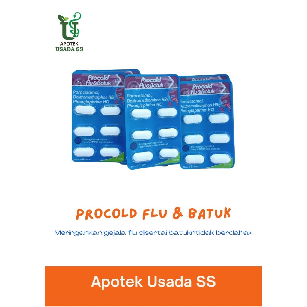 PROCOLD FLU & BATUK STRIP