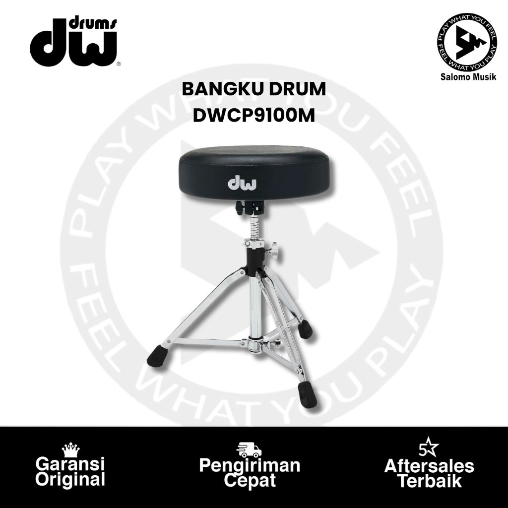 Bangku Drum DW DWCP9100M Round Throne Original