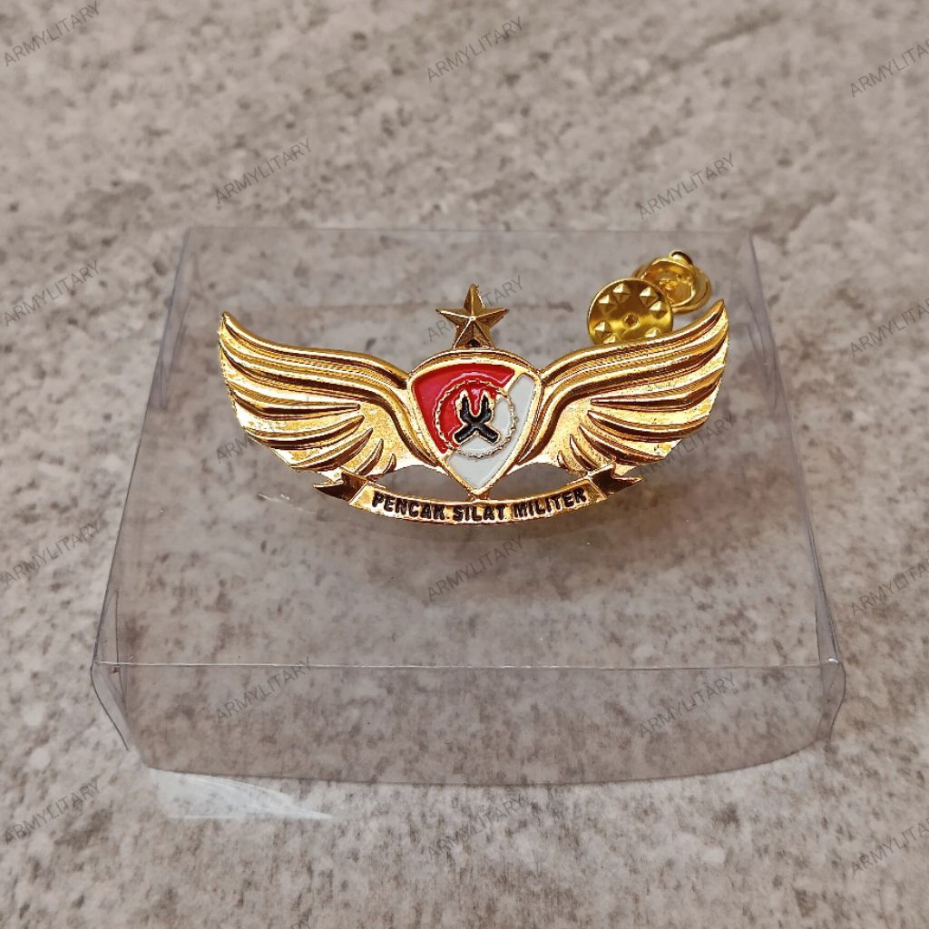 brevet wing pin psm pencak silat militer terbaru