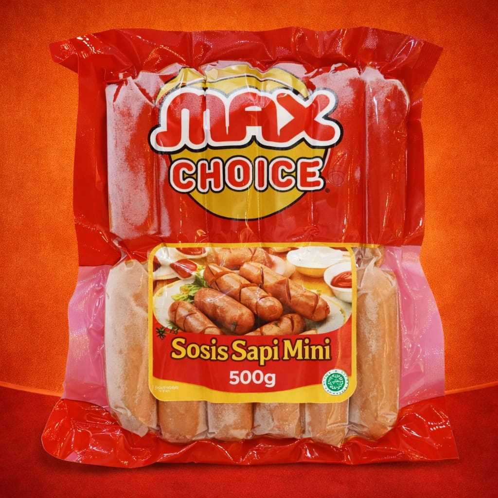 MAX CHOICE SOSIS ORIGINAL MINI 500gr (Isi 10)