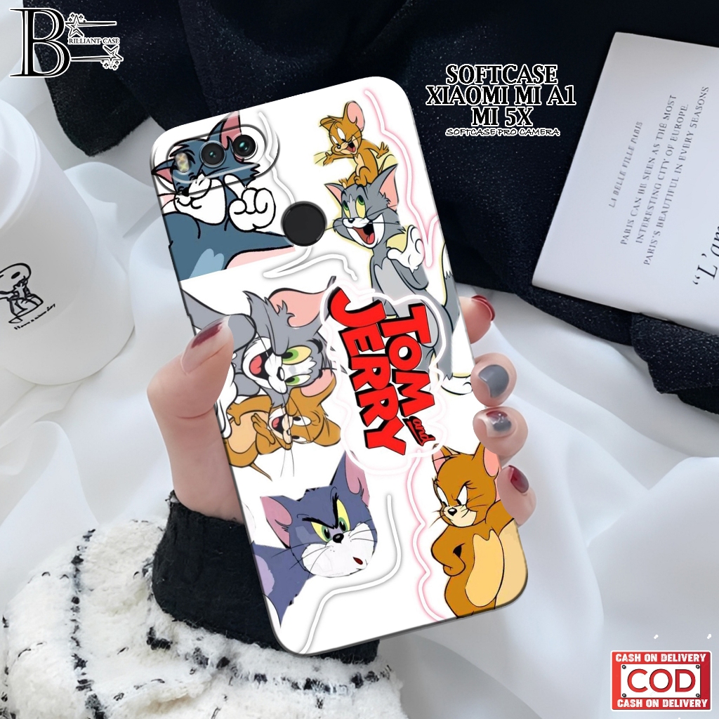 Case Xiaomi Mi A1 (Mi 5X) - Fashion Case Lucu  - Casing Xiaomi Mi A1 (Mi 5X) - Silikon Pro Camera - 