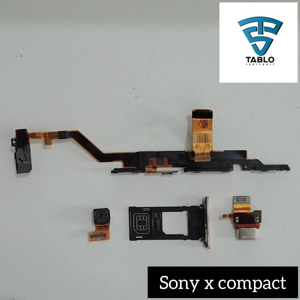 Simtray kamera cas tombol Sony x compact ORI copotan hp