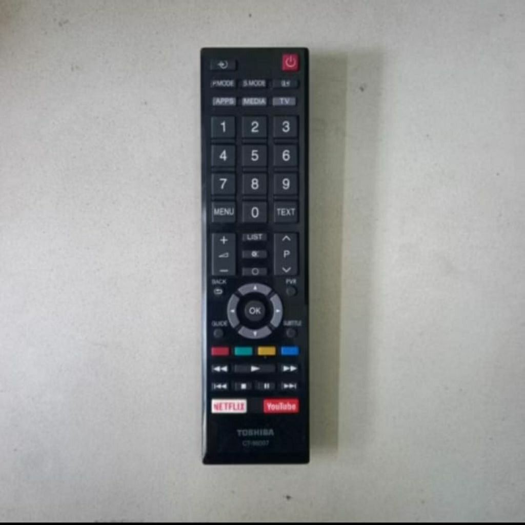REMOTE TV NETFLIX TOSHIBA SERI CT-95007 ORIGINAL