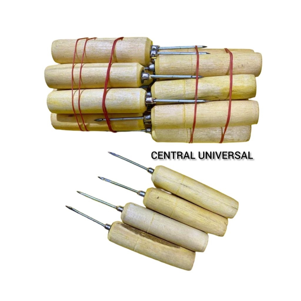 HARGA GROSIR 10 PCS 20PCS JARUM SOL SEPATU / JARUM ALAT SOL SEPATU GAGANG KAYU