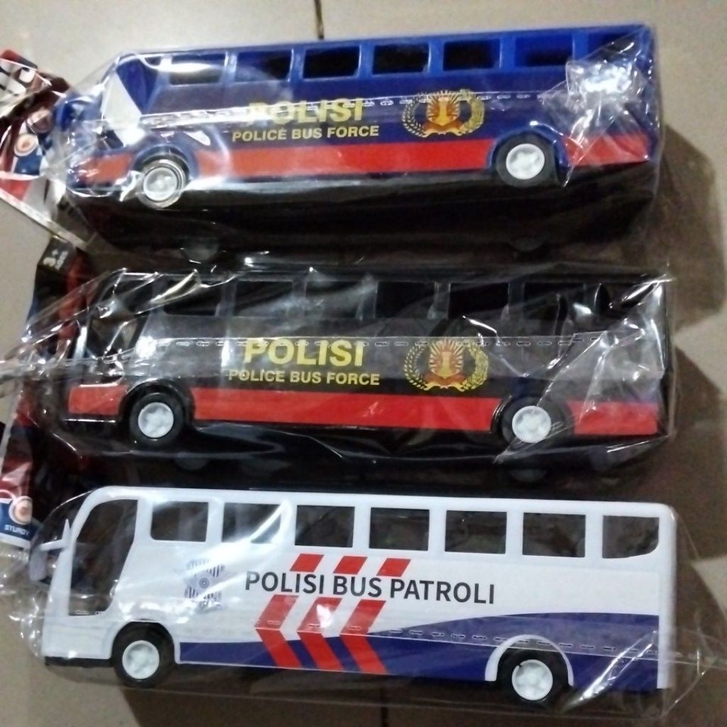 MAINAN ANAK MOBIL POLISI 3 PIS KECIL
