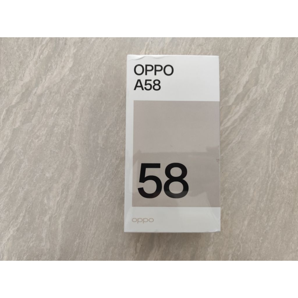 Handphone HP Oppo A58 4G RAM 6/128GB Hitam Black