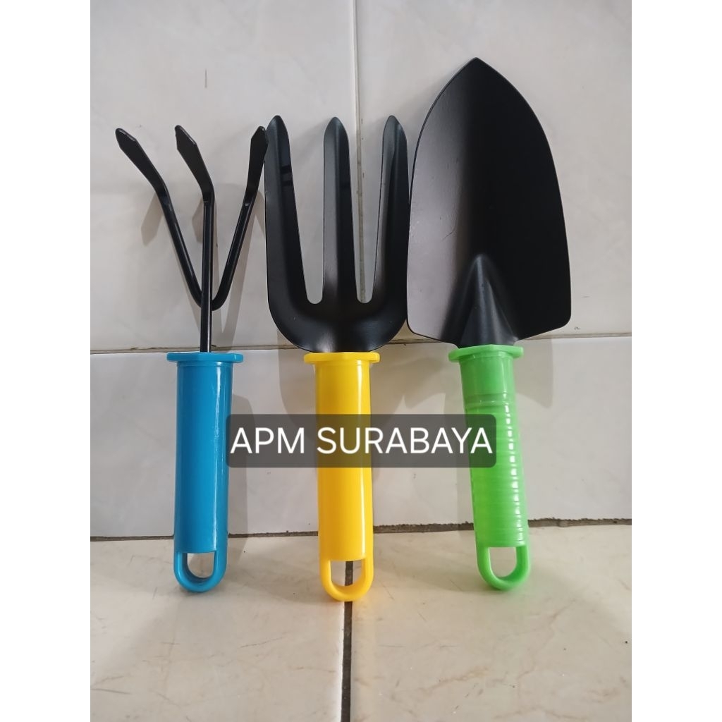 GARDEN TOOL 3 PCS/ GARDEN TOOL SET/ GARDEN TOOL/ ALAT KEBUN SET/ ALAT KEBUN 3 PCS/ ALAT KEBUN