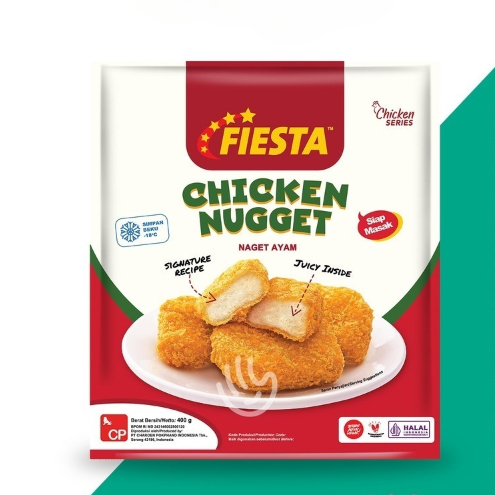 Fiesta Nugget Ayam [200gr] Chicken Nugget Fiesta| Fiesta Nugget Ayam - NUGGET 200GR