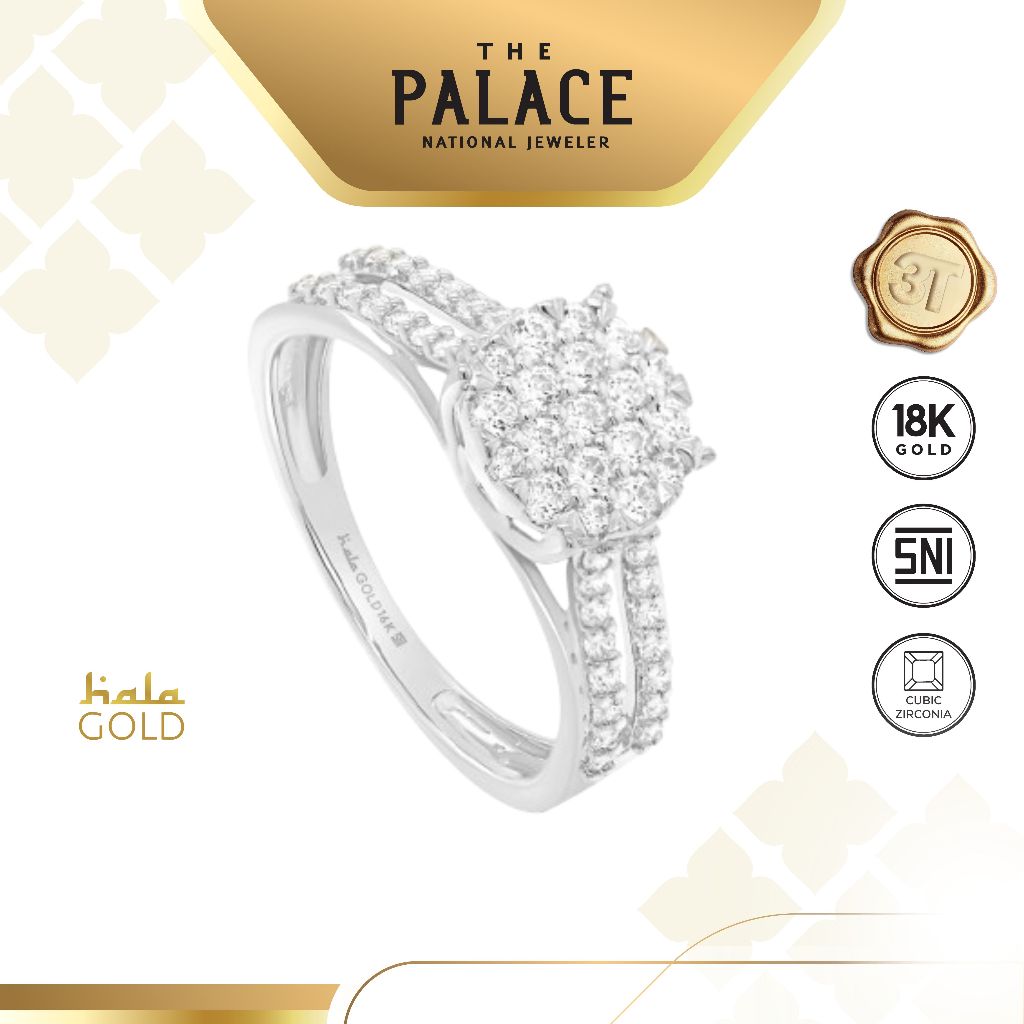 Hala Gold March Ring / Cincin wanita