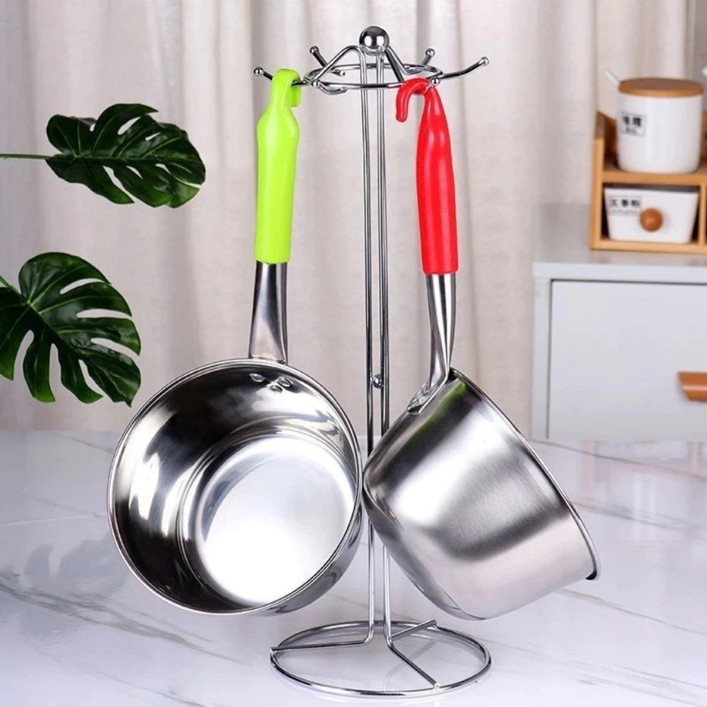 Panci Susu Keramik Serbaguna - Panci Kecil Masak Air & Mie Instan