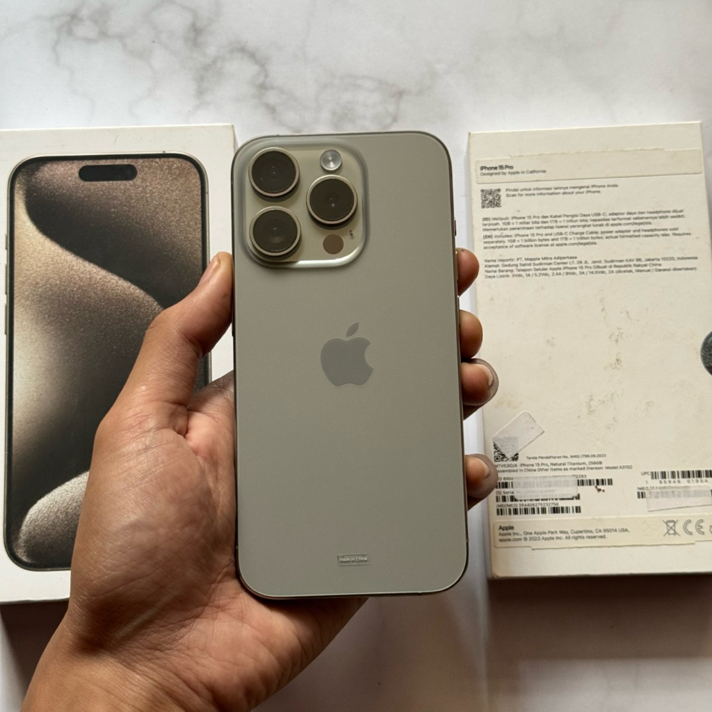 iPhone 15 Pro 256GB iBox Second Natural