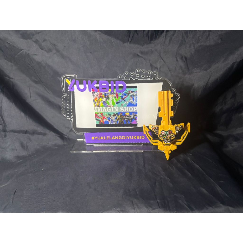 Gokai Silver DX Ranger Key Gold Mode