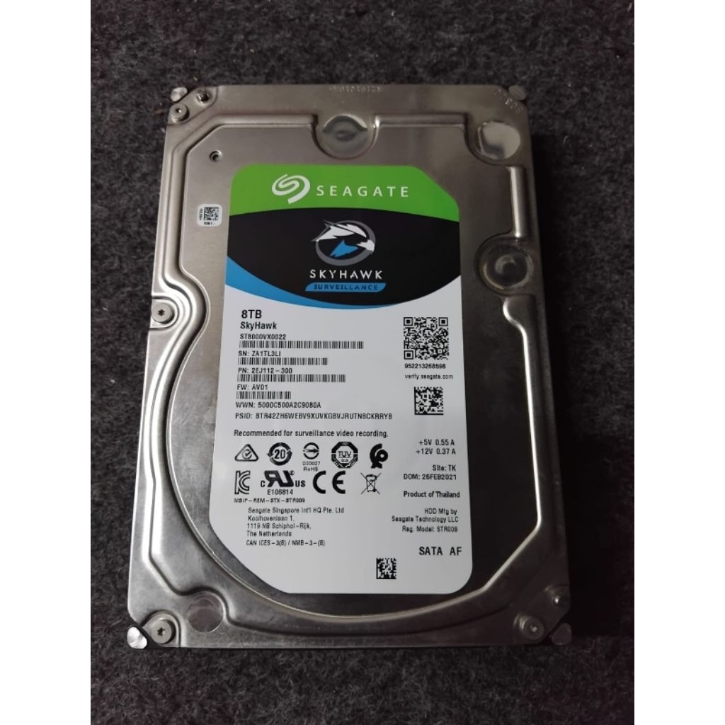 HDD Seagate skayhawk 8TB