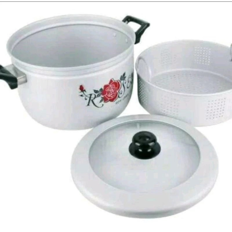 Panci Kukus Steamer • Kukusan • Dandang Maspion 33cm Panci Pancaguna 28 cm Maspion