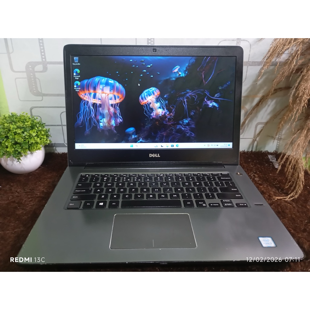 Laptop Bekas Dell Vostro 5468, Core i3 Gen 7, Backlit Keyboard, Murah