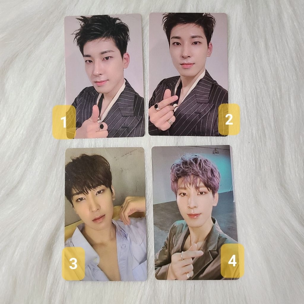 SEVENTEEN photocard Wonwoo An Ode album