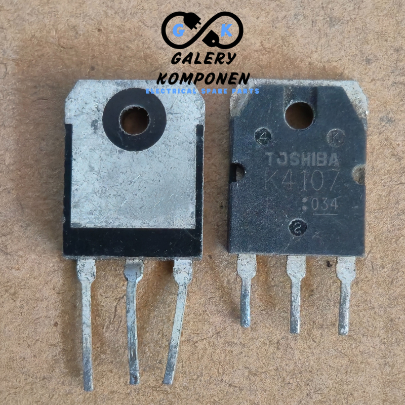 MOSFET K4107 10A 600V ORIGINAL LOLOS TEST 4107 CABUTAN POWER SUPPLY