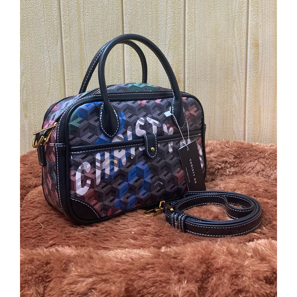 Tas Wanita Selempang Sling Bag Cg Square