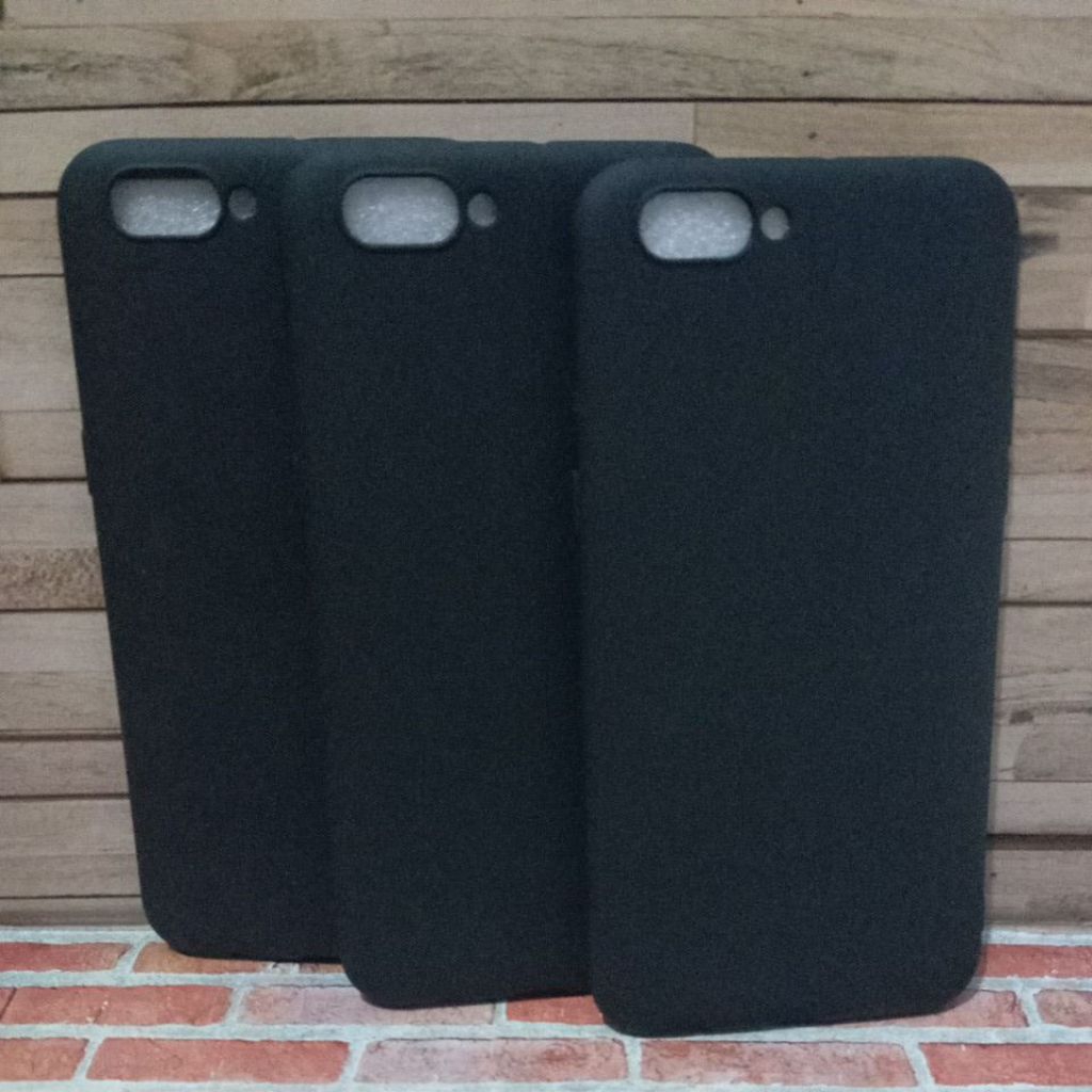 Softcase Blackmatte Oppo R11Plus Casing