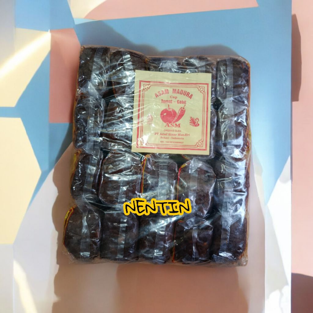 1 BALL ISI 20 PCS ASAM JAWA BIJI CAP TOMAT CABE KEMASAN 400 GRAM / ASEM JAWA / ASEM / ASAM