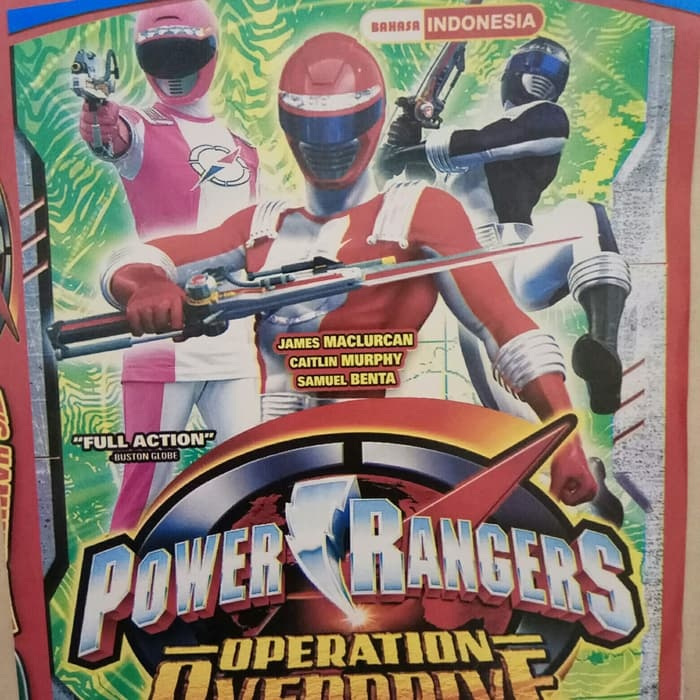 Kaset Film Anak Anime Kartun Power Rangers Random