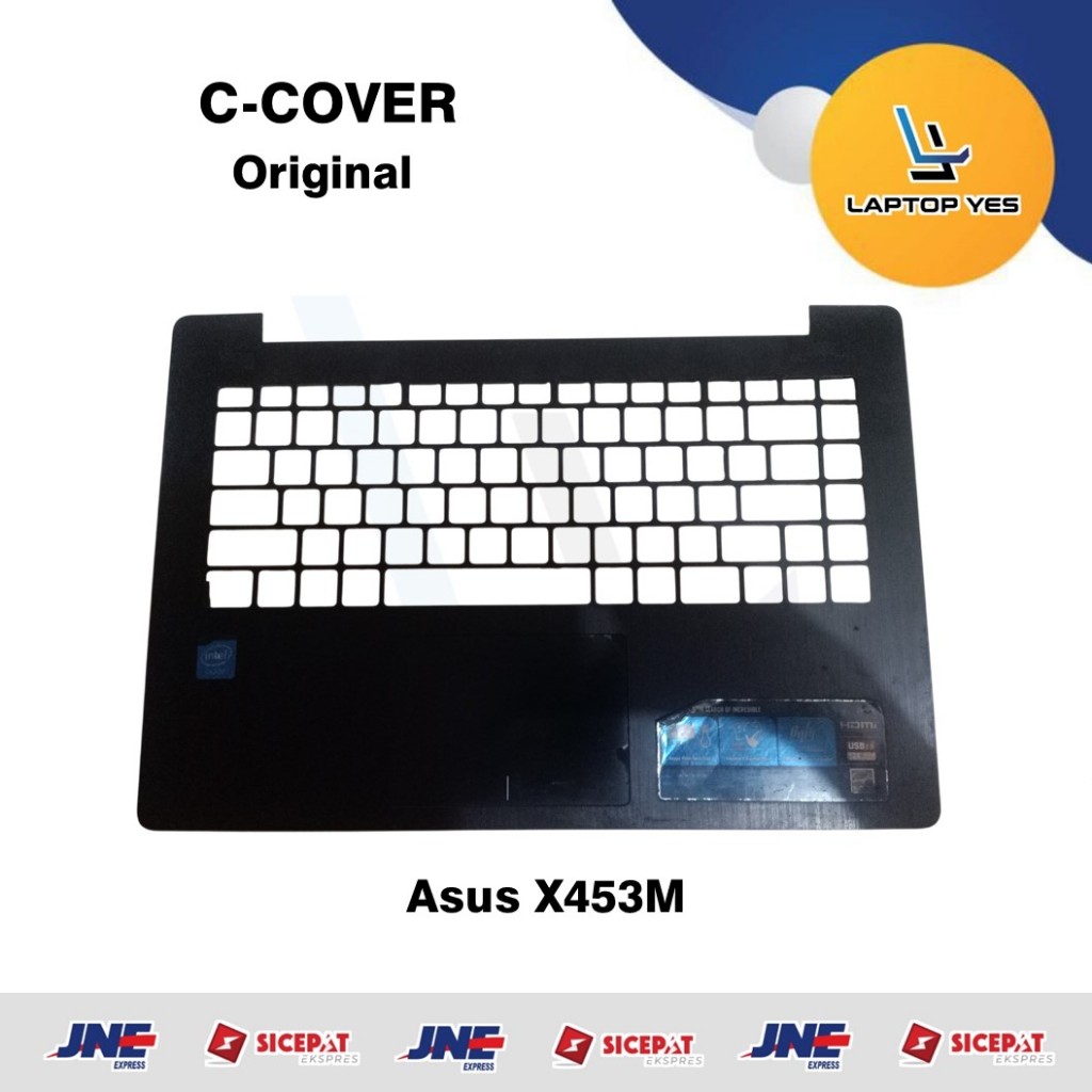 Frame Keyboard Laptop Asus X453M Original