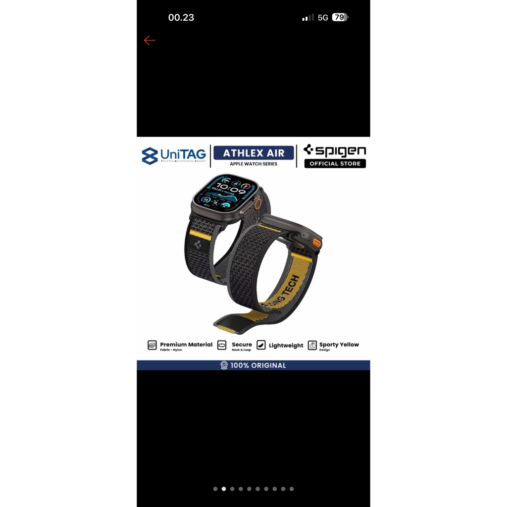 Strap Spigen Apple Watch ultra 1/2/3 Original